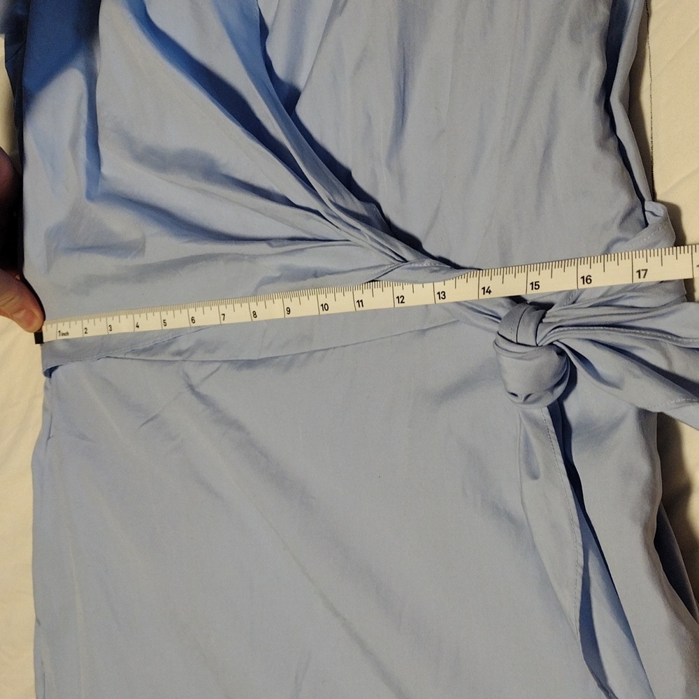 Vince Wrap Bodice Shirt Dress size 6 NWT - Picture 14 of 17